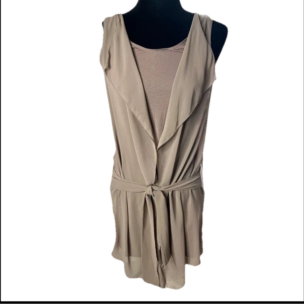 Intimissimi tank double layer tie front small‎